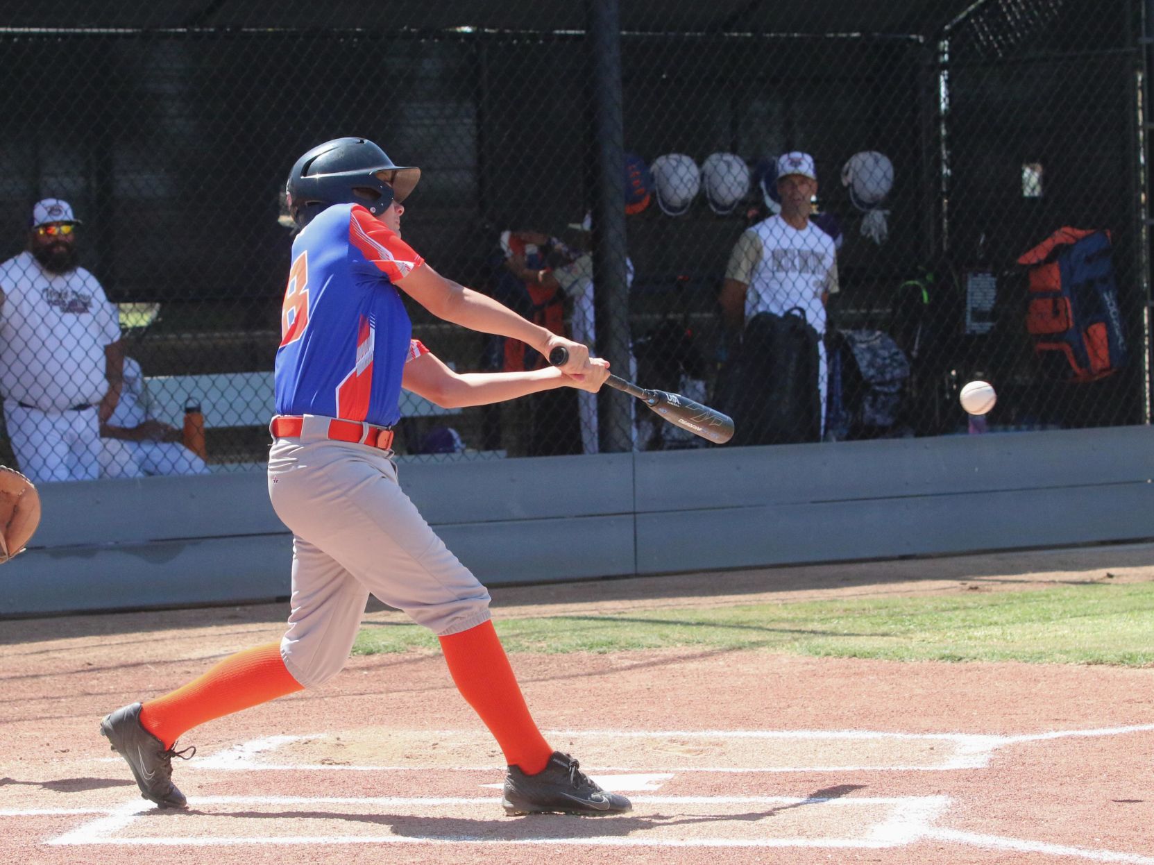 Contagious hitting, errors lifts Central California in World Series opener